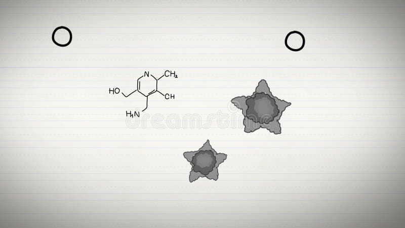 Γραπτή ζωτικότητα της χημείας και των επιστημών υπαγόμενων με το σωλήνα εργαστηριακών τεστ doodle