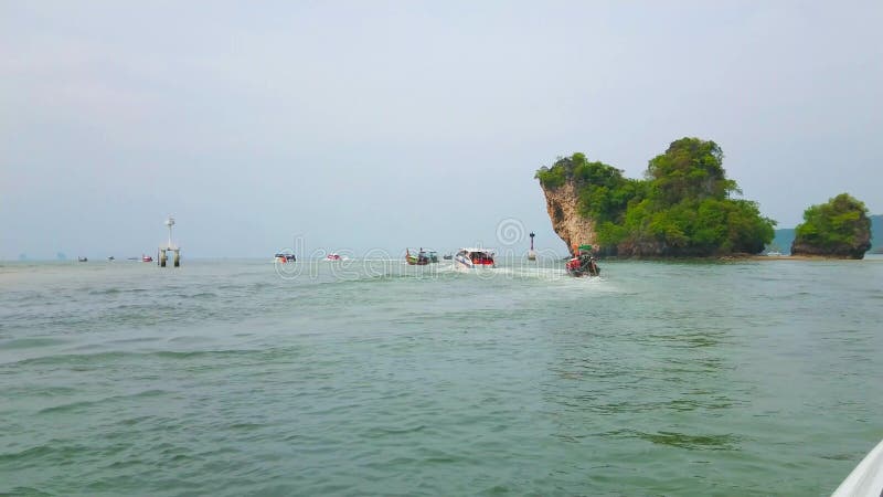 Γύρος νησιών από το AO Nang, Krabi, Ταϊλάνδη φιλμ μικρού μήκους