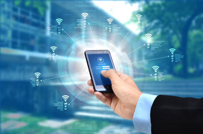Δίκτυο Διαδικτύου Wifi στοκ φωτογραφία με δικαίωμα ελεύθερης χρήσης