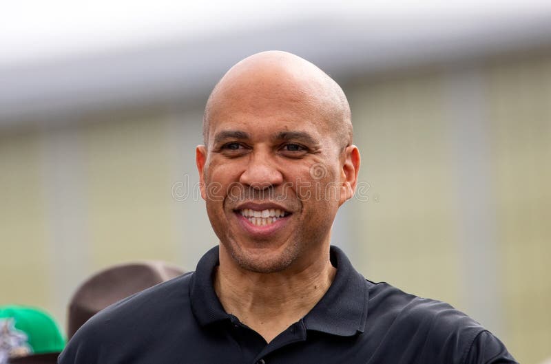 Δημοκράτης Cory Booker στοκ εικόνες Δημοκράτης Cory Booker στοκ εικόνες