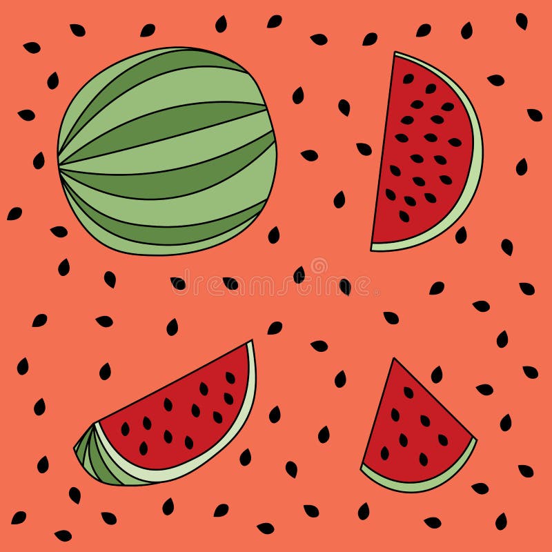 Watermelon mood. Juicy, ripe and sweet watermelons. Watermelon mood. Juicy, ripe and sweet watermelons