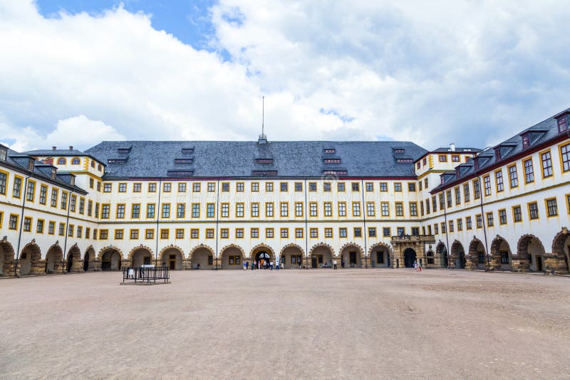 Διάσημο Friedenstein Castle σε Gotha στοκ φωτογραφίες με δικαίωμα ελεύθερης χρήσης