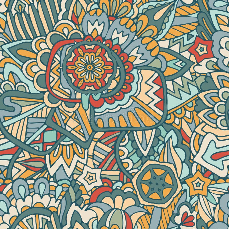 Διακοσμητικό συρμένο χέρι doodle διακοσμητικό σγουρό διανυσματικό άνευ ραφής σχέδιο απεικόνιση αποθεμάτων Διακοσμητικό συρμένο χέρι doodle διακοσμητικό σγουρό διανυσματικό άνευ ραφής σχέδιο απεικόνιση αποθεμάτων