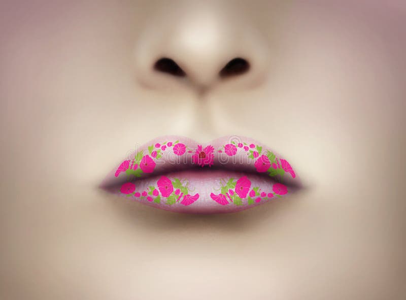Διακόσμηση λουλουδιών PinkLipstick και ελευθερίας στοκ εικόνες Διακόσμηση λουλουδιών PinkLipstick και ελευθερίας στοκ εικόνες