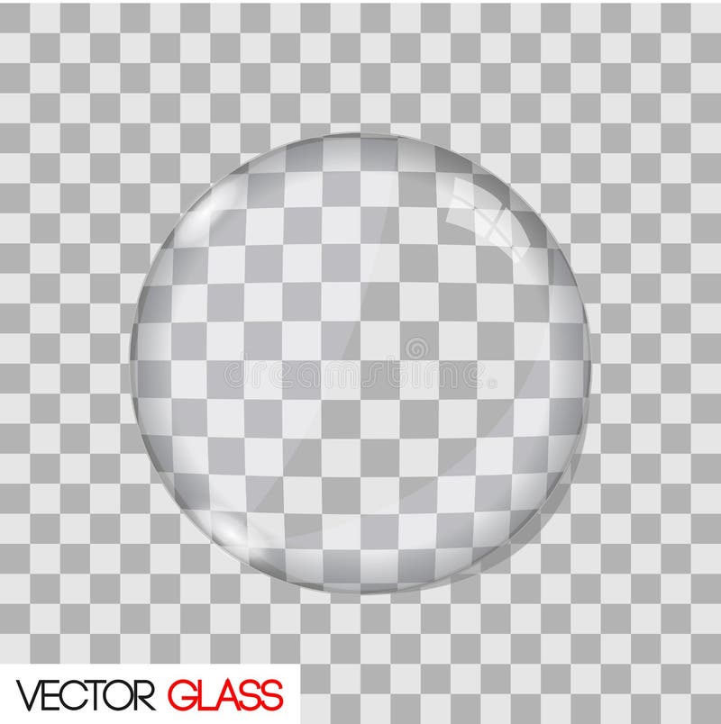Glass lens vector design illustration. Glass lens vector design illustration