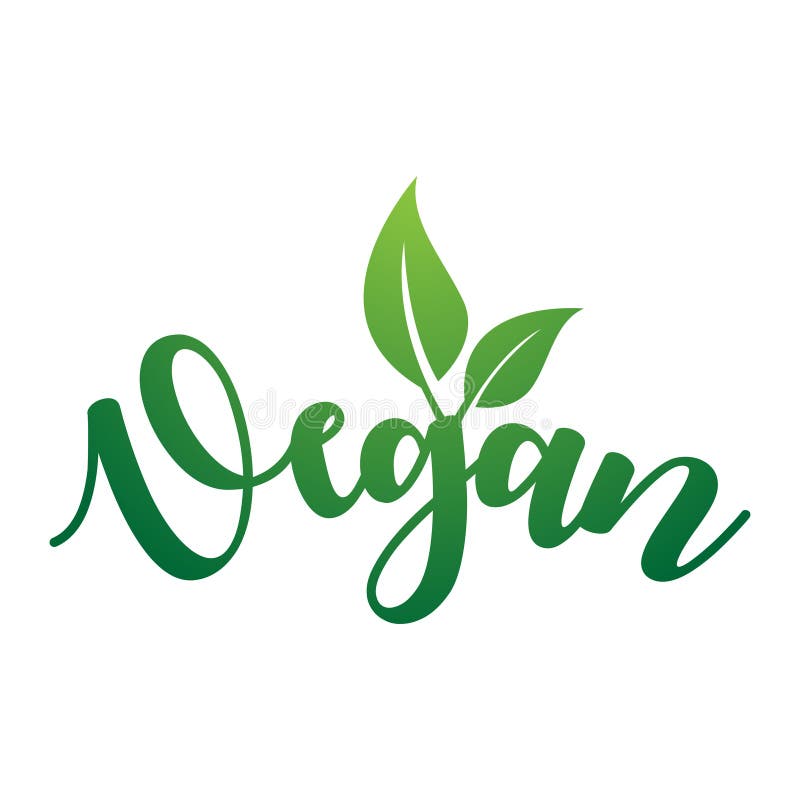 Διανυσματική εγγραφή Vegan διανυσματική απεικόνιση Διανυσματική εγγραφή Vegan διανυσματική απεικόνιση