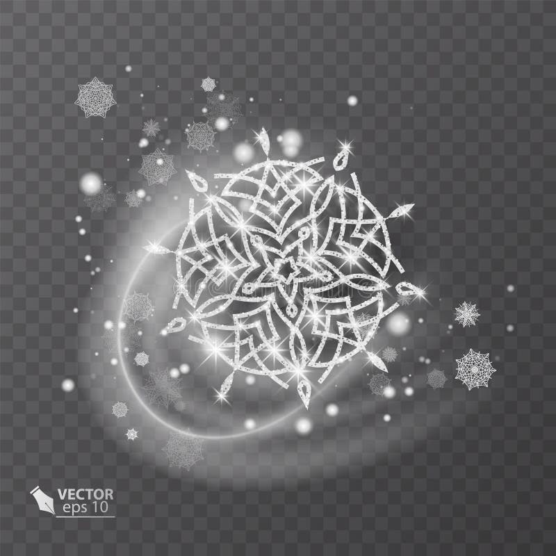 Διανυσματικό snowflake με την ακτινοβολώντας σύσταση, υπόβαθρο για το χειμώνα και θέμα Χριστουγέννων Επίδραση παγετού χιονιού σε διανυσματική απεικόνιση Διανυσματικό snowflake με την ακτινοβολώντας σύσταση, υπόβαθρο για το χειμώνα και θέμα Χριστουγέννων Επίδραση παγετού χιονιού σε διανυσματική απεικόνιση