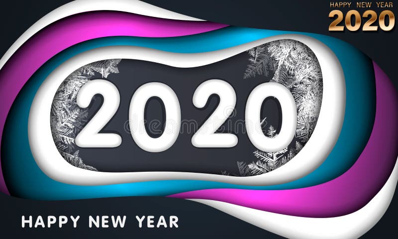 Διανυσματικός αριθμός 2020 που αποκόπτει του εγγράφου για το μαύρο υπόβαθρο Άσπροι αριθμοί 2020 - σύμβολο του νέου έτους Αριθμοί απεικόνιση αποθεμάτων Διανυσματικός αριθμός 2020 που αποκόπτει του εγγράφου για το μαύρο υπόβαθρο Άσπροι αριθμοί 2020 - σύμβολο του νέου έτους Αριθμοί απεικόνιση αποθεμάτων