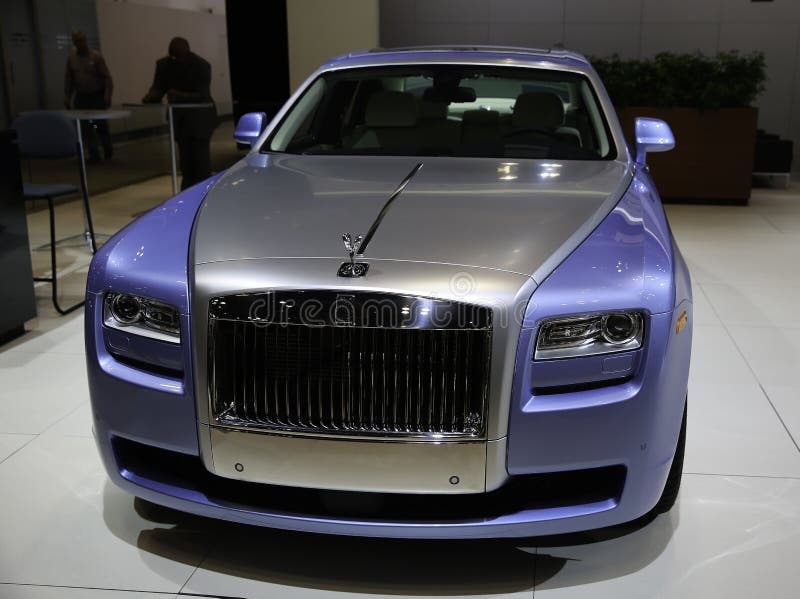 Rolls-$l*royce επέδειξε στη Νέα Υόρκη αυτόματη παρουσιάζει στοκ φωτογραφία Rolls-$l*royce επέδειξε στη Νέα Υόρκη αυτόματη παρουσιάζει στοκ φωτογραφία