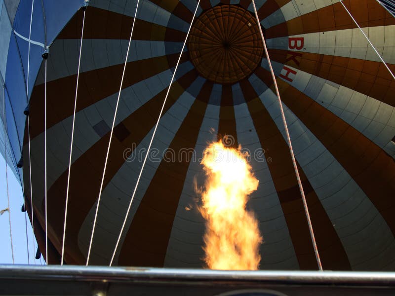 Διόγκωση του cappadocia μπαλονιών στοκ εικόνα με δικαίωμα ελεύθερης χρήσης Διόγκωση του cappadocia μπαλονιών στοκ εικόνα με δικαίωμα ελεύθερης χρήσης