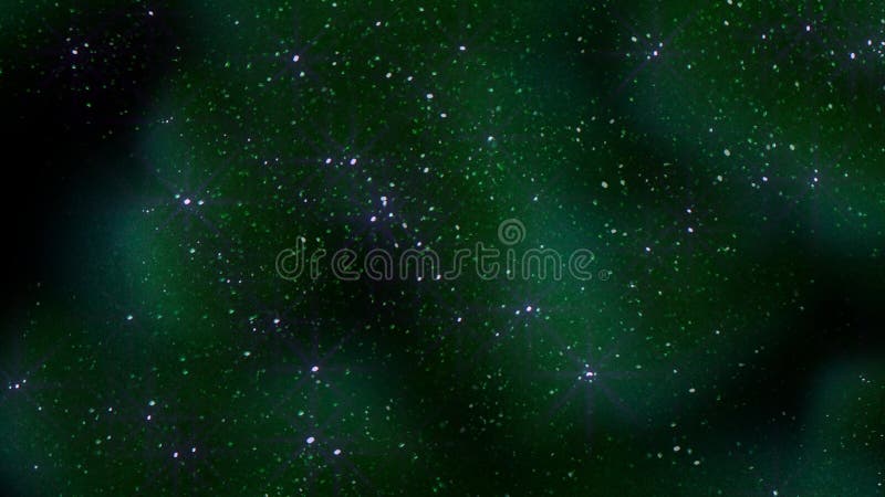 δυναμικό πράσινο φόντο με διασκορπισμένα λευκά αστέρια για ελκυστική οπτική εμπειρία