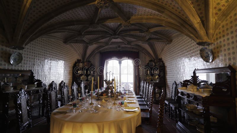 Δωμάτιο με τον πίνακα συμποσίου στο κάστρο