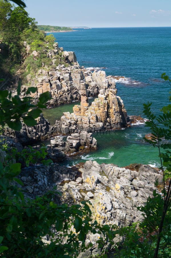 Δύσκολη ακτή Bornholm στοκ εικόνα με δικαίωμα ελεύθερης χρήσης Δύσκολη ακτή Bornholm στοκ εικόνα με δικαίωμα ελεύθερης χρήσης