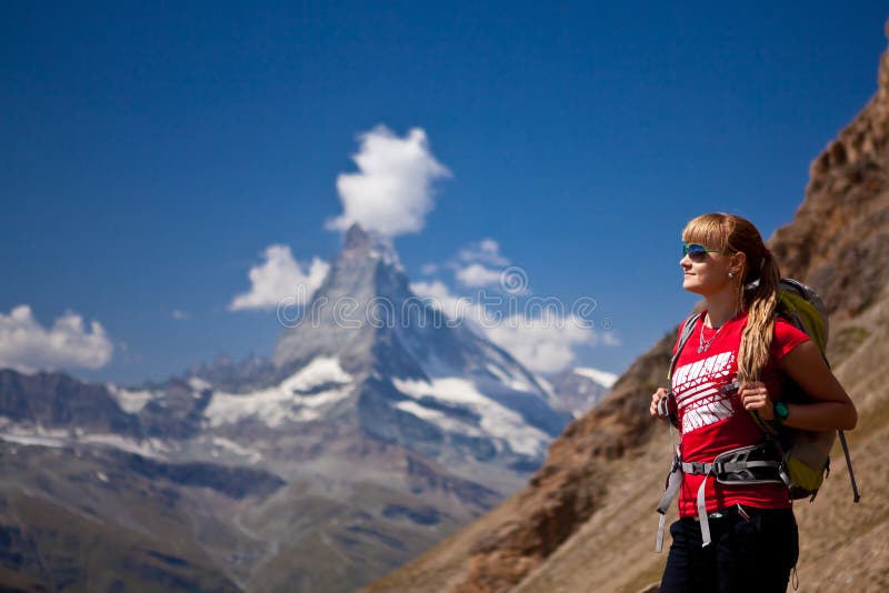 Ελβετία - Matterhorn peack, οδοιπόροι