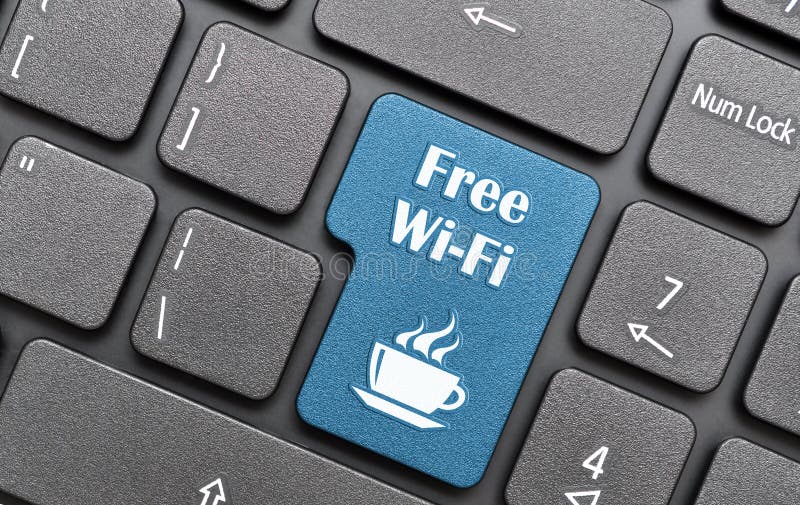 Ελεύθερο wifi στοκ φωτογραφία
