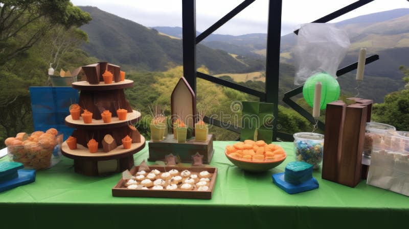 Rustic birthday party with homemade treats, recycled board games and solar-powered lanterns set against a backdrop of green hills --ar 16:9 --quality 0.5 --stylize 0 --v 5.2 Job ID: b8e64fdf-5540-479a-b158-eb0ab88c99dc AI generated. Rustic birthday party with homemade treats, recycled board games and solar-powered lanterns set against a backdrop of green hills --ar 16:9 --quality 0.5 --stylize 0 --v 5.2 Job ID: b8e64fdf-5540-479a-b158-eb0ab88c99dc AI generated