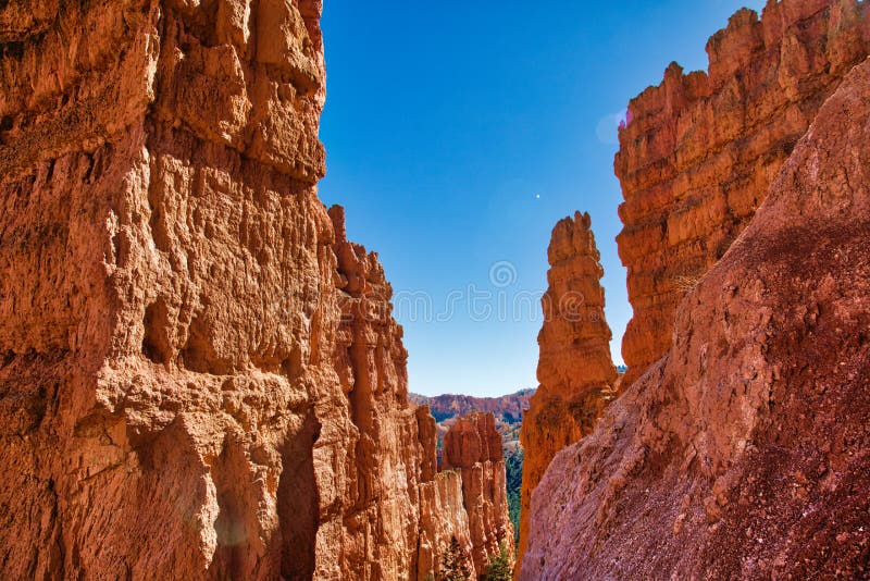 Scenic landscapes if Bryce National Park in Utah. Scenic landscapes if Bryce National Park in Utah