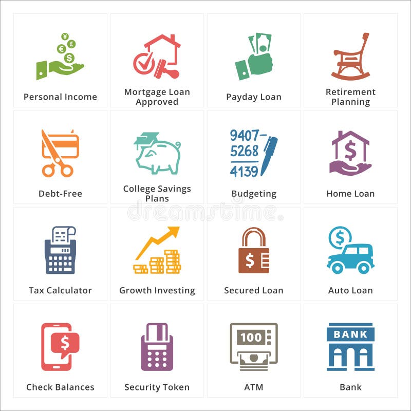 This set contains 16 personal & business finance icons that can be used for designing and developing websites, as well as printed materials and presentations. This set contains 16 personal & business finance icons that can be used for designing and developing websites, as well as printed materials and presentations.