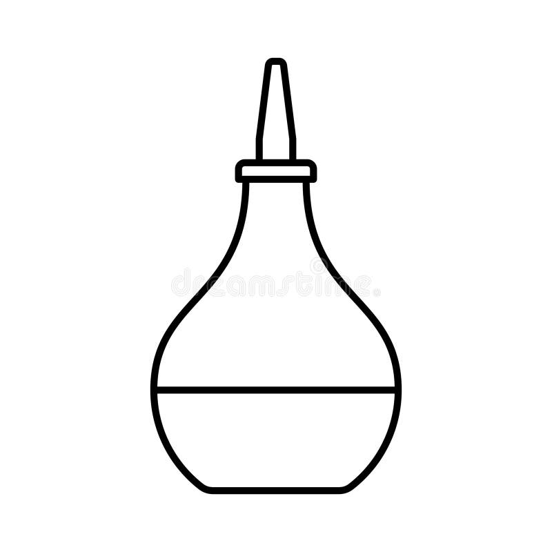 Εικονίδιο Enema επίσης corel σύρετε το διάνυσμα απεικόνισης απεικόνιση αποθεμάτων