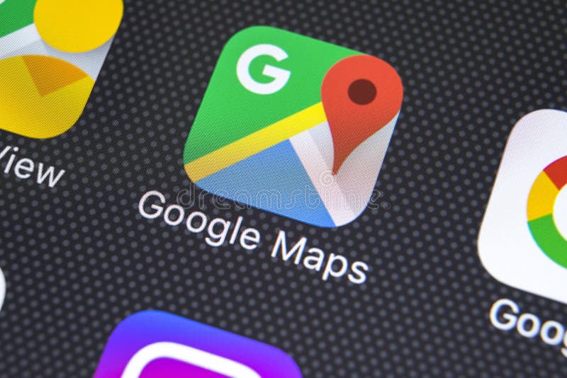 Εικονίδιο εφαρμογής του Google Maps στο iPhone Χ της Apple κινηματογράφηση σε πρώτο πλάνο οθόνης Εικονίδιο του Google Maps Εφαρμο στοκ φωτογραφία με δικαίωμα ελεύθερης χρήσης Εικονίδιο εφαρμογής του Google Maps στο iPhone Χ της Apple κινηματογράφηση σε πρώτο πλάνο οθόνης Εικονίδιο του Google Maps Εφαρμο στοκ φωτογραφία με δικαίωμα ελεύθερης χρήσης