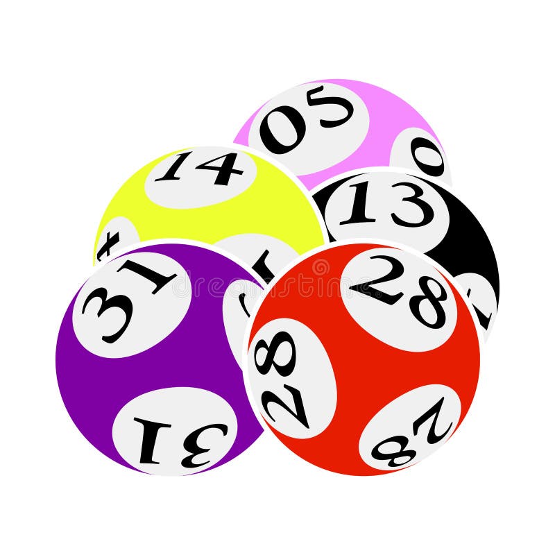 εικονίδιο μπαλών Lotto ελεύθερη απεικόνιση δικαιώματος