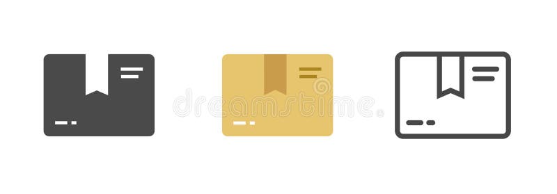 εικονίδιο πακέτου πακέτου πακέτου δεμάτων διανυσματική απεικόνιση απλού γραφικού εικονιδίου ορισμός περιγράμματος γραμμής διανυσματική απεικόνιση