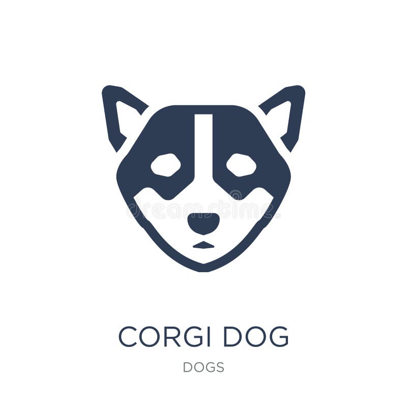 Εικονίδιο σκυλιών Corgi Καθιερώνον τη μόδα επίπεδο διανυσματικό εικονίδιο σκυλιών Corgi στο άσπρο backg απεικόνιση αποθεμάτων Εικονίδιο σκυλιών Corgi Καθιερώνον τη μόδα επίπεδο διανυσματικό εικονίδιο σκυλιών Corgi στο άσπρο backg απεικόνιση αποθεμάτων