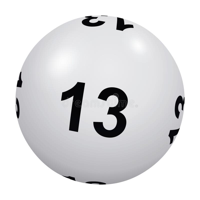 Εικόνα 3D με μπαλάκια Lotto απομονωμένες σε λευκό φόντο ελεύθερη απεικόνιση δικαιώματος