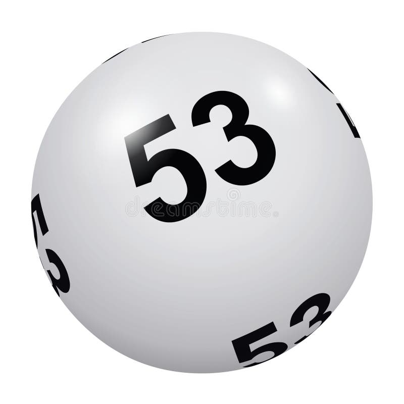 Εικόνα 3D με μπαλάκια Lotto απομονωμένες σε λευκό φόντο ελεύθερη απεικόνιση δικαιώματος