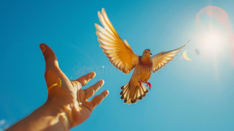 Εικόνα που δημιουργήθηκε από το Bird in FlightAI στοκ φωτογραφία με δικαίωμα ελεύθερης χρήσης