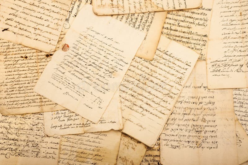 Εκλεκτής ποιότητας επιστολές στοκ φωτογραφία με δικαίωμα ελεύθερης χρήσης