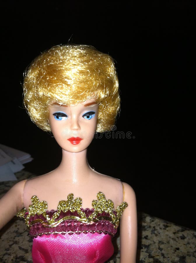 Εκλεκτής ποιότητας ομορφιά Barbie στοκ φωτογραφίες