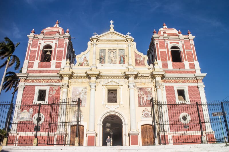 Εκκλησία EL Calvario, Leon, Νικαράγουα στοκ εικόνες Εκκλησία EL Calvario, Leon, Νικαράγουα στοκ εικόνες