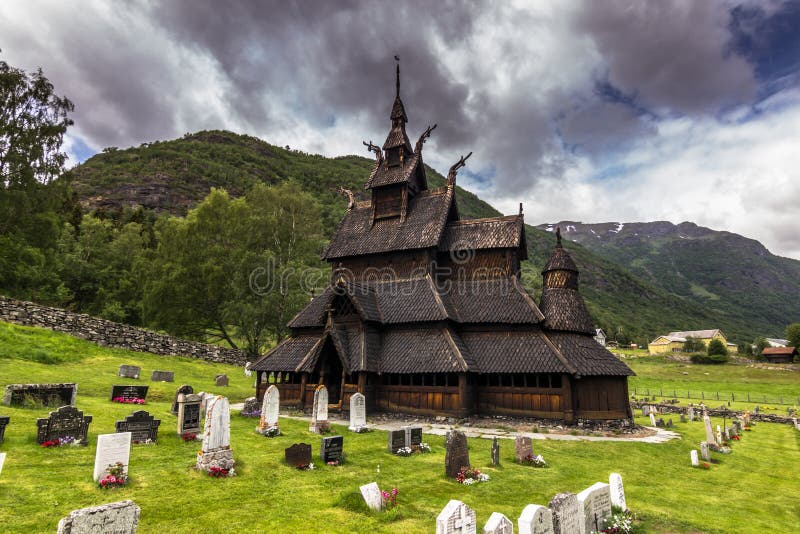 Borgund Stave Church, the best preserved of all stve churches in the world, protected by the society of ancient norwegian monuments, Norway. Borgund Stave Church, the best preserved of all stve churches in the world, protected by the society of ancient norwegian monuments, Norway
