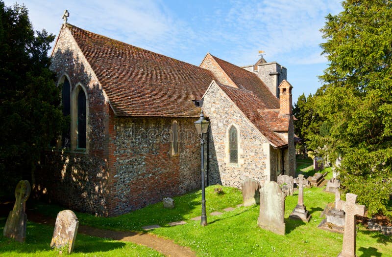 St Martin's Church in Canterbury, England. St Martin's Church in Canterbury, England