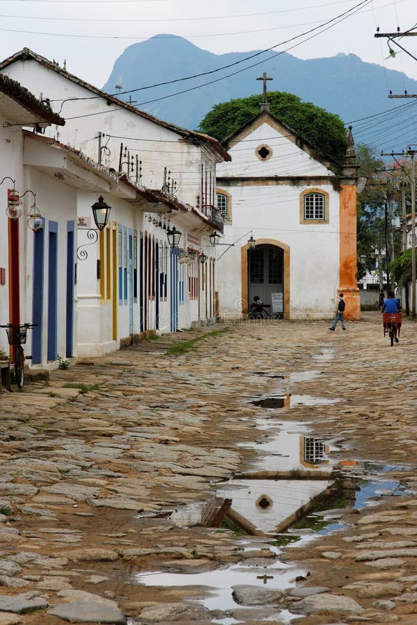 εκκλησία ιστορικό paraty Ροσάριο κτηρίων στοκ εικόνες εκκλησία ιστορικό paraty Ροσάριο κτηρίων στοκ εικόνες