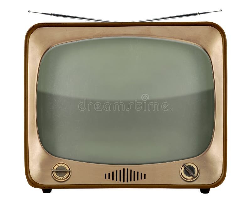 Εκλεκτής ποιότητας TV στοκ φωτογραφία με δικαίωμα ελεύθερης χρήσης
