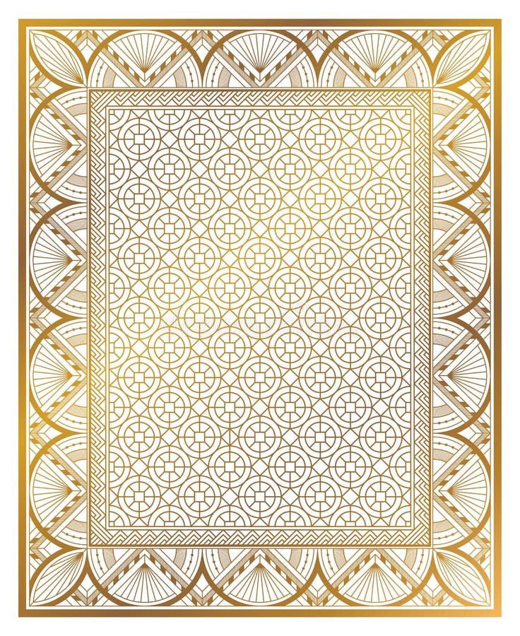 Εκλεκτής ποιότητας διακόσμηση deco τέχνης ελεύθερη απεικόνιση δικαιώματος Εκλεκτής ποιότητας διακόσμηση deco τέχνης ελεύθερη απεικόνιση δικαιώματος