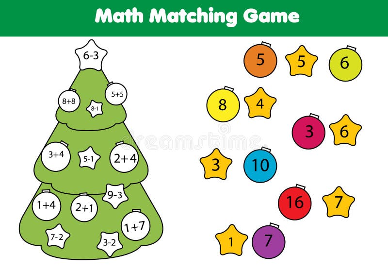 Εκπαιδευτικό παιχνίδι Math για τα παιδιά Ταιριάζοντας με δραστηριότητα μαθηματικών Μετρώντας παιχνίδι για τα παιδιά, προσθήκη Νέο διανυσματική απεικόνιση Εκπαιδευτικό παιχνίδι Math για τα παιδιά Ταιριάζοντας με δραστηριότητα μαθηματικών Μετρώντας παιχνίδι για τα παιδιά, προσθήκη Νέο διανυσματική απεικόνιση