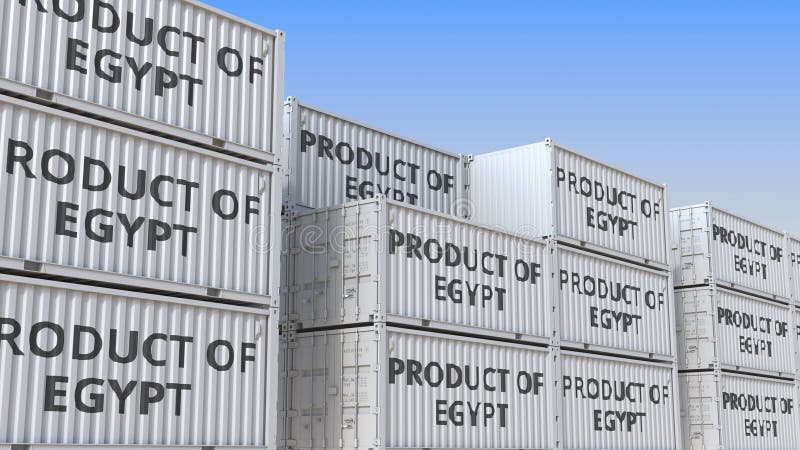 Cargo containers with text. Import or export related 3D. Cargo containers with text. Import or export related 3D