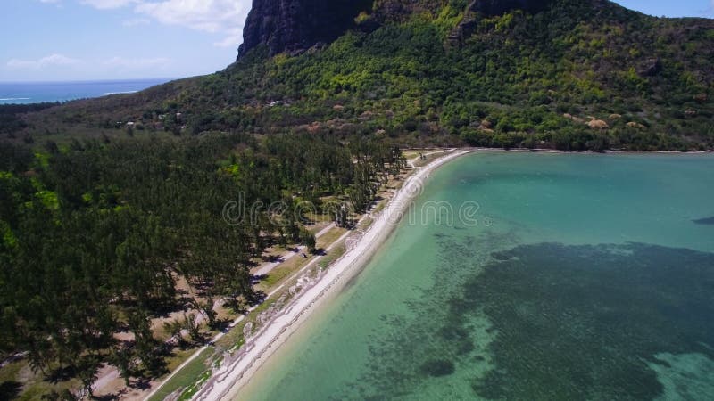 Εναέρια άποψη: LE Morne Βραβάνδη, Μαυρίκιος