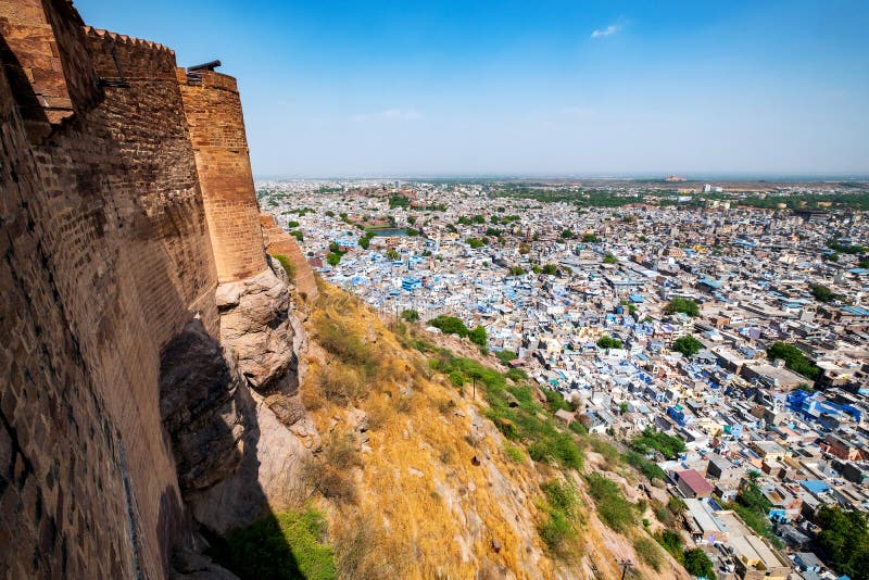 Εναέρια άποψη της πόλης του Jodhpur, Rajasthan, Ινδία στοκ φωτογραφία με δικαίωμα ελεύθερης χρήσης Εναέρια άποψη της πόλης του Jodhpur, Rajasthan, Ινδία στοκ φωτογραφία με δικαίωμα ελεύθερης χρήσης