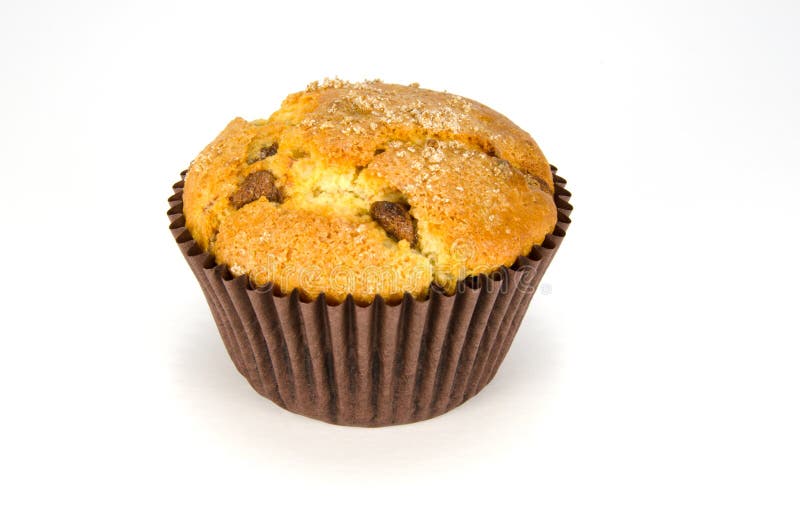 Ενιαίο muffin τσιπ choc στοκ φωτογραφία με δικαίωμα ελεύθερης χρήσης Ενιαίο muffin τσιπ choc στοκ φωτογραφία με δικαίωμα ελεύθερης χρήσης