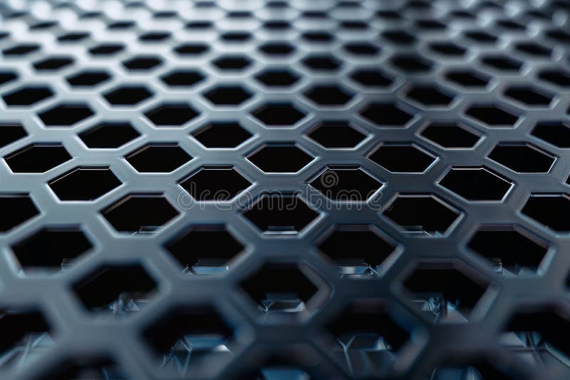 A mesmerizing pattern of repeating hexagons. A mesmerizing pattern of repeating hexagons.