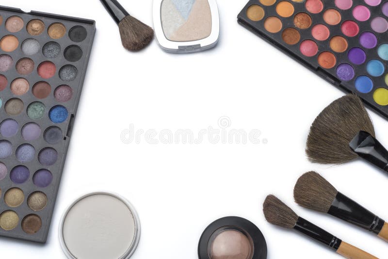 Επαγγελματικά βούρτσες makeup και εργαλεία, προϊόντα σύνθεσης καθορισμένα στοκ φωτογραφίες Επαγγελματικά βούρτσες makeup και εργαλεία, προϊόντα σύνθεσης καθορισμένα στοκ φωτογραφίες