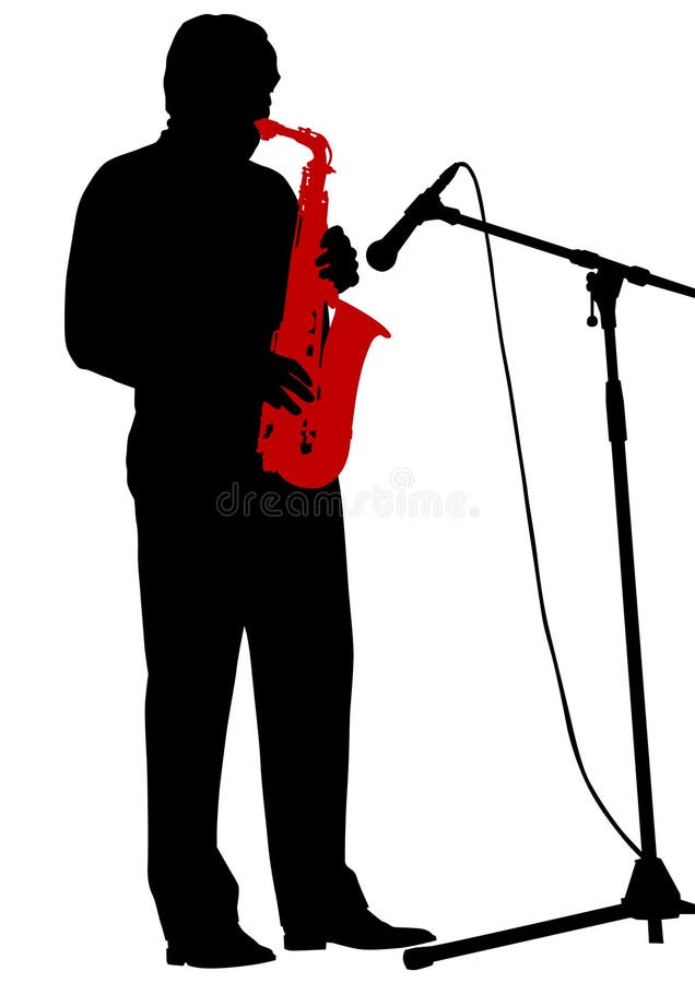 επανδρώνει το saxophone ελεύθερη απεικόνιση δικαιώματος επανδρώνει το saxophone ελεύθερη απεικόνιση δικαιώματος