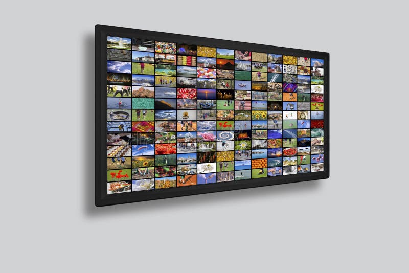 Επιτροπές TV LCD ως τηλεοπτικό τοίχο με τις ζωηρόχρωμες εικόνες στοκ εικόνες με δικαίωμα ελεύθερης χρήσης Επιτροπές TV LCD ως τηλεοπτικό τοίχο με τις ζωηρόχρωμες εικόνες στοκ εικόνες με δικαίωμα ελεύθερης χρήσης
