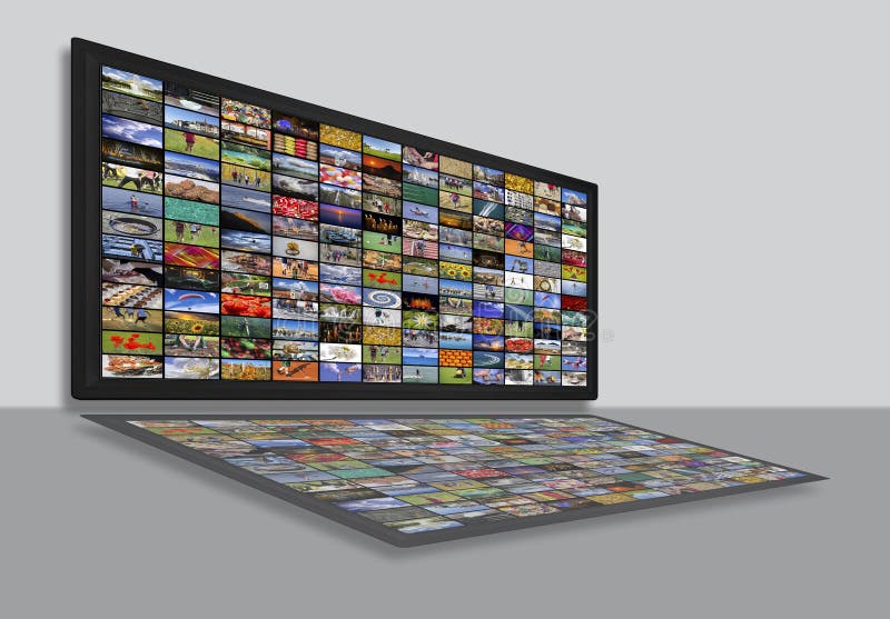 Επιτροπές TV LCD ως τηλεοπτικό τοίχο με τις ζωηρόχρωμες εικόνες στοκ φωτογραφία με δικαίωμα ελεύθερης χρήσης Επιτροπές TV LCD ως τηλεοπτικό τοίχο με τις ζωηρόχρωμες εικόνες στοκ φωτογραφία με δικαίωμα ελεύθερης χρήσης