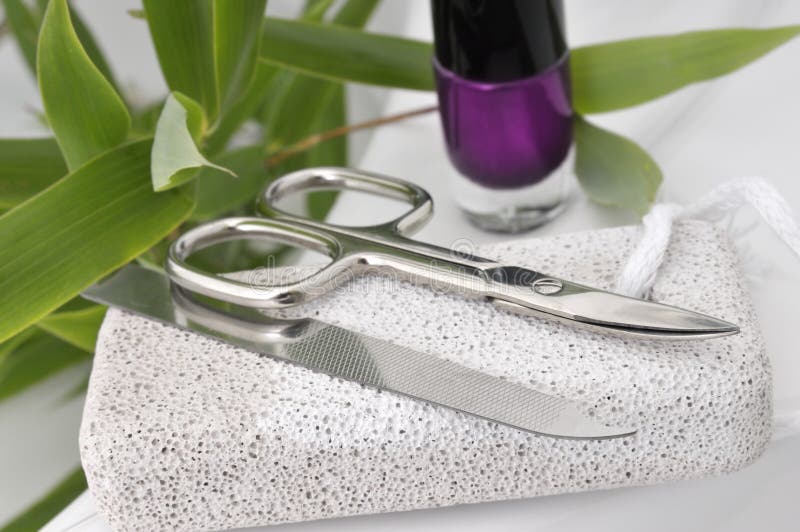 εργαλεία pedicure μανικιούρ στοκ εικόνες εργαλεία pedicure μανικιούρ στοκ εικόνες