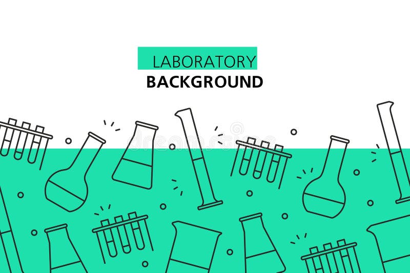 Εργαστηριακό υπόβαθρο απεικόνιση αποθεμάτων